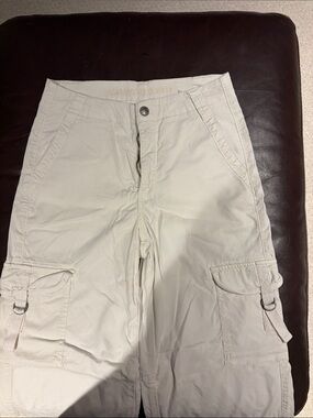 American Eagle Outfitters Off-White Stretch Pants